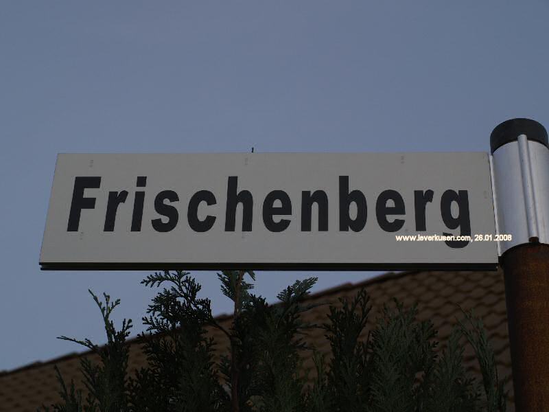 Foto der Frischenberg: Straßenschild Frischenberg