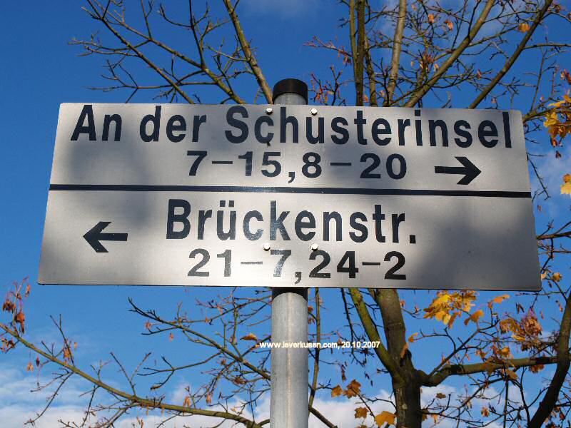 Foto der Brückenstr.: Straßenschild Brückenstr.