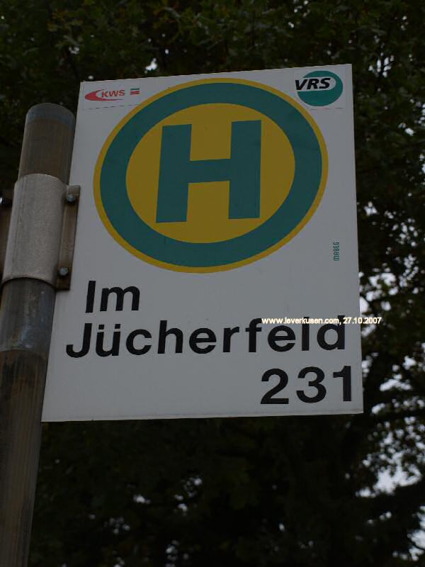 Foto der Im Jücherfeld: Bushaltestelle Im Jücherfeld