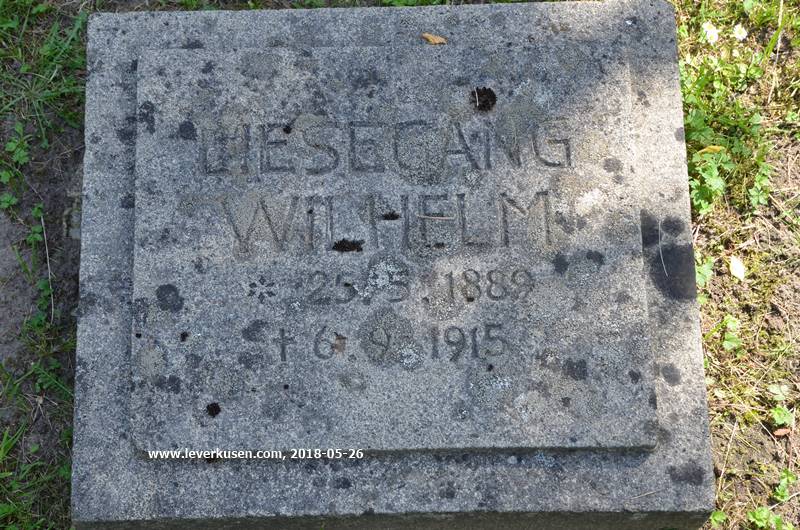 Kriegsgrab Wilhelm Liesegang