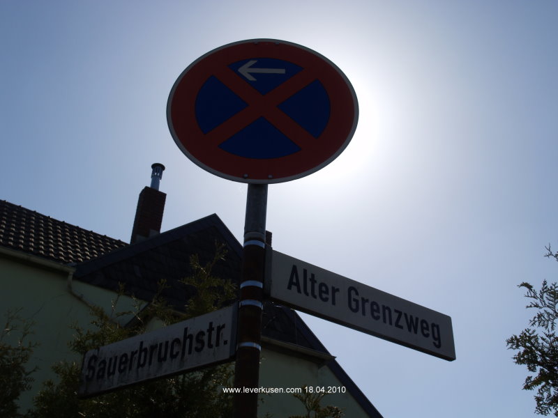 Foto der Alter Grenzweg: Alter Grenzweg, Straßenschild