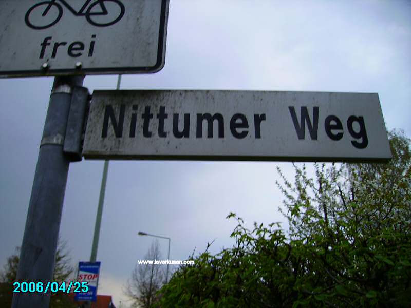 Foto der Nittumer Weg: Straßenschild Nittumer Weg