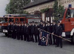 Manschaftsfoto Freiwillige Feuerwehr Wiesdorf (13 k)