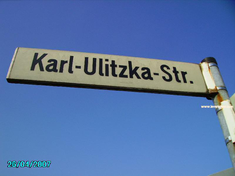 Foto der Karl-Ulitzka-Str.: Straßenschild Karl-Ulitzka-Straße