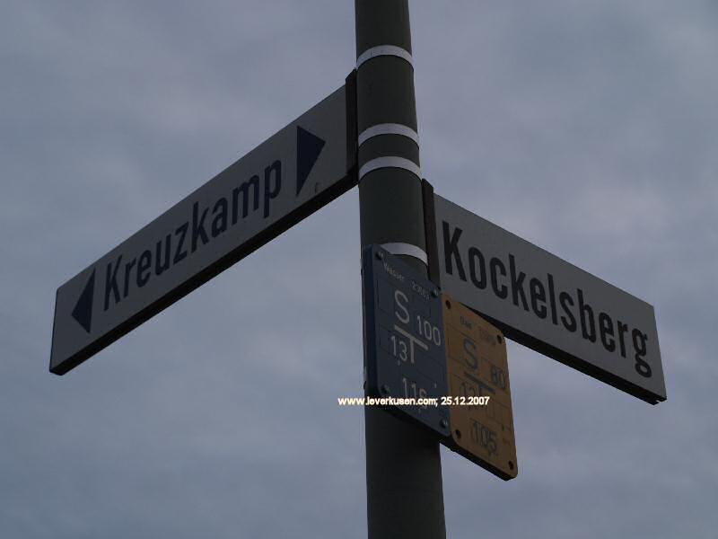 Foto der Kockelsberg: Straßenschild Kockelsberg