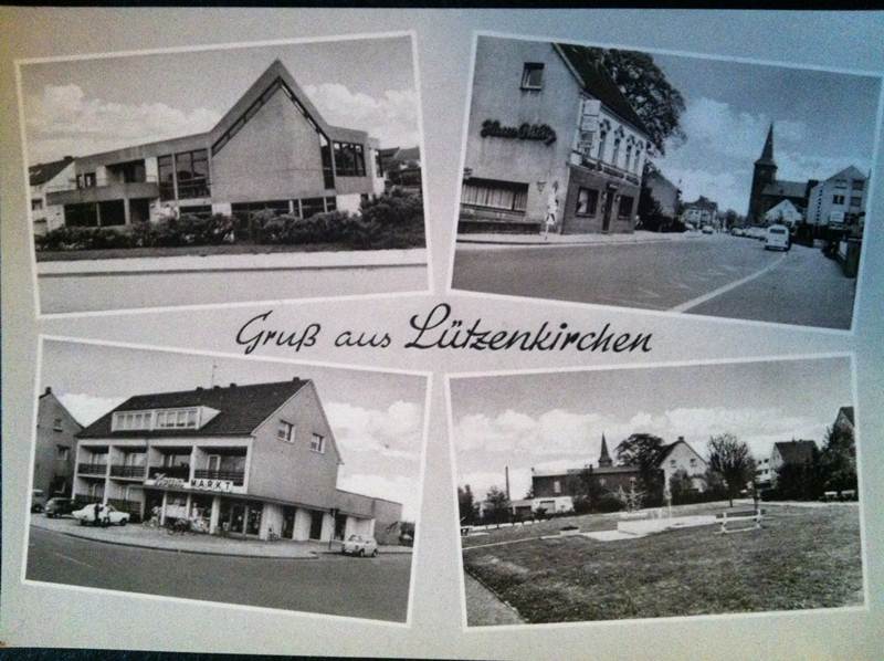 4fach Postkarte aus Lützenkirchen