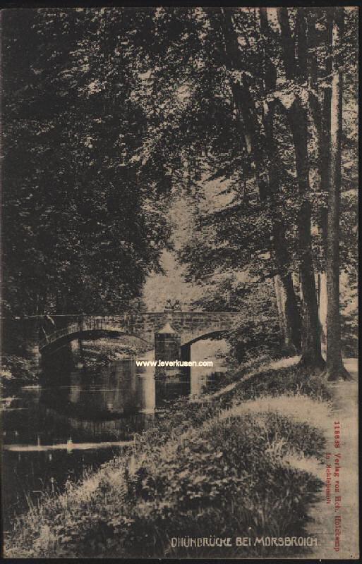 Postkarte Dhünnbrücke bei Morsbroich