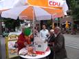 CDU-Infostand in Hitdorf 