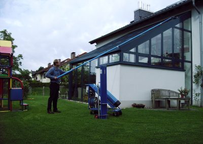 Wintergarten nicht begehbar - trotzdem sauber!