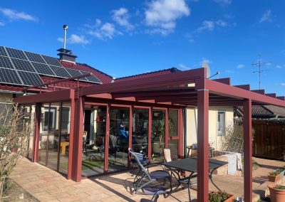 Wintergarten mit Terrassendach