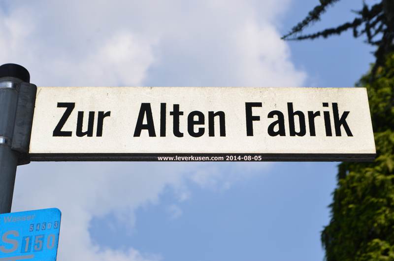 Foto der Zur Alten Fabrik: Zur Alten Fabrik, Schild