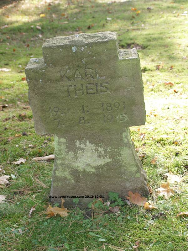 Ehrenfriedhof, Karl Theis