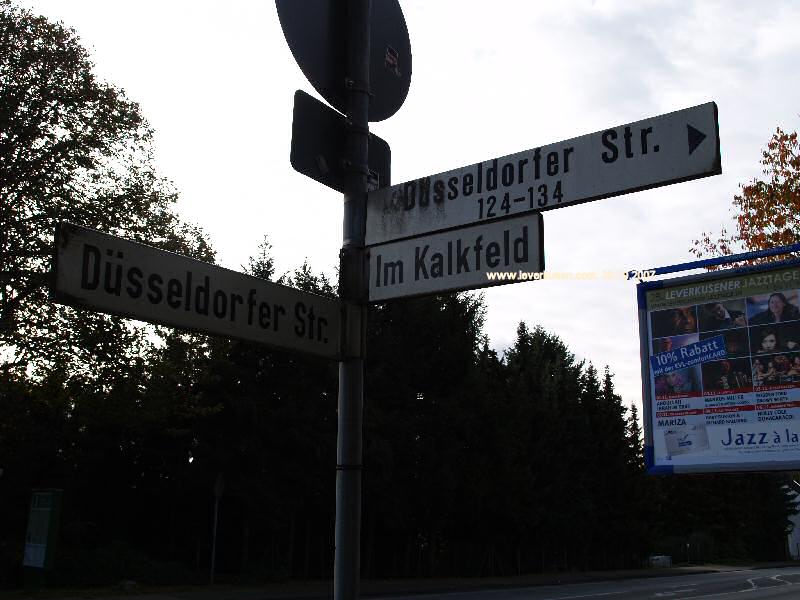 Foto der Im Kalkfeld: Straßenschild Im Kalkfeld