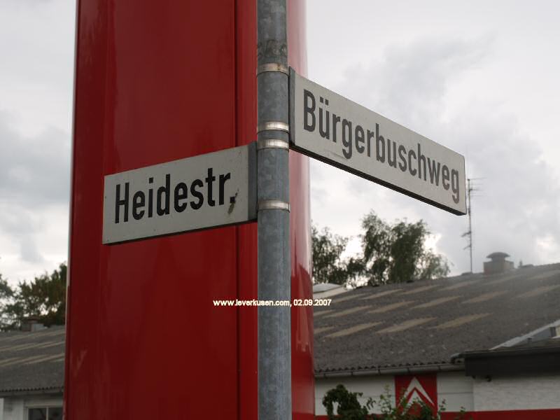 Foto der Heidestr.: Heidestr.