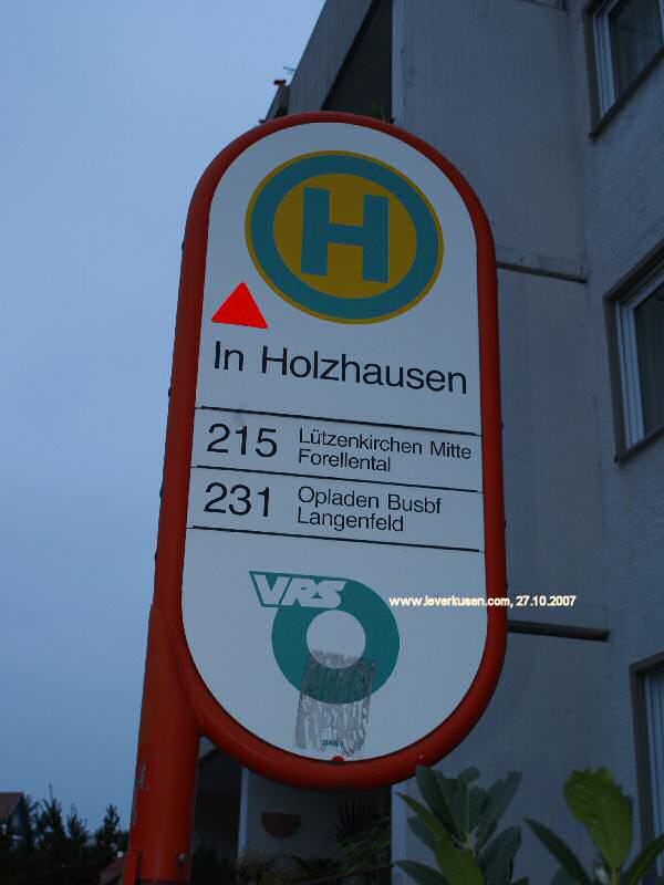 Foto der In Holzhausen: Bushaltestelle In Holzhausen