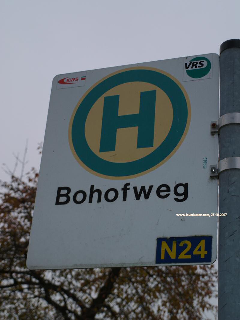 Foto der Bohofsweg: Bushaltestelle Bohofsweg