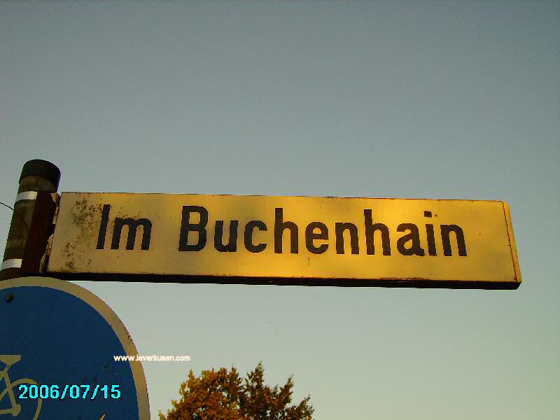 Foto der Im Buchenhain: Straßenschild Im Buchenhain