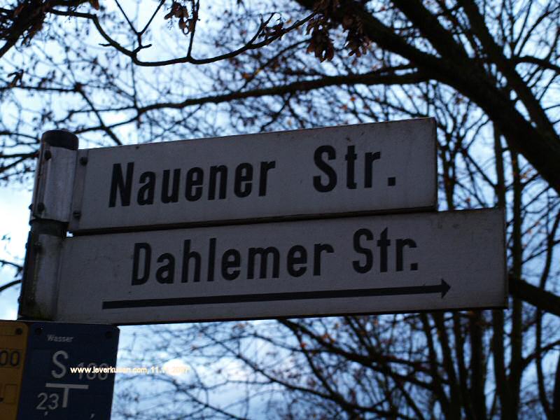 Foto der Nauener Str.: Straßenschild Nauener Str.