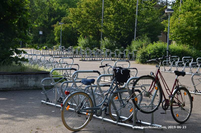 Leverkusen, Bild Fahrradständer