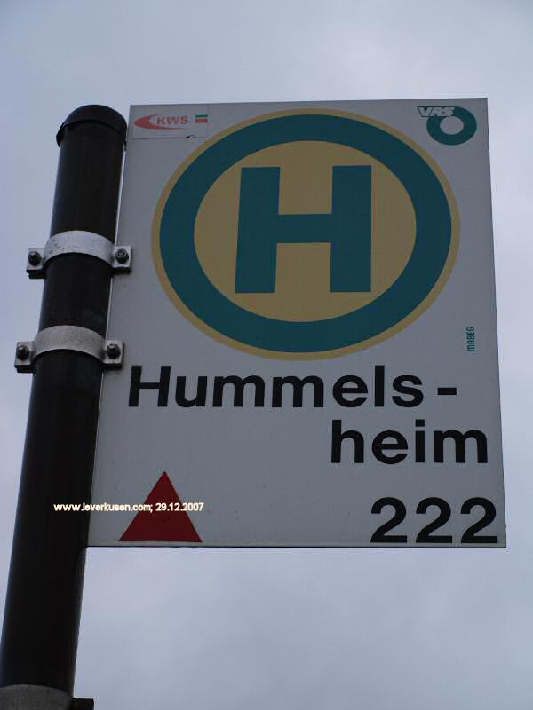 Bushaltestelle Hummelsheim
