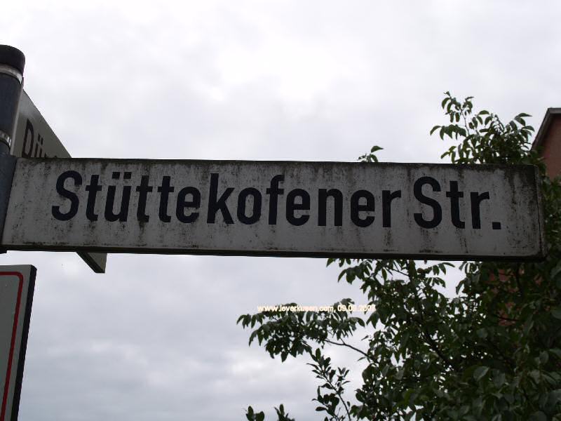 Foto der Stüttekofener Str.: Straßenschild Stüttekofener Str.