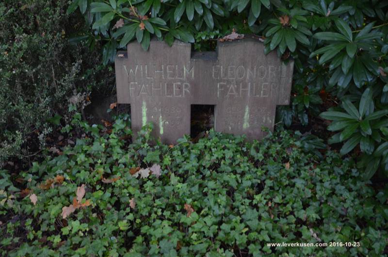 Waldfriedhof, Grabmal Fähler