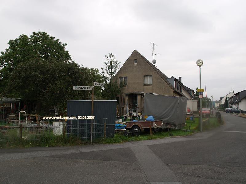 Foto der Glücksburger Str.: Straßenschild Glücksburger Straße