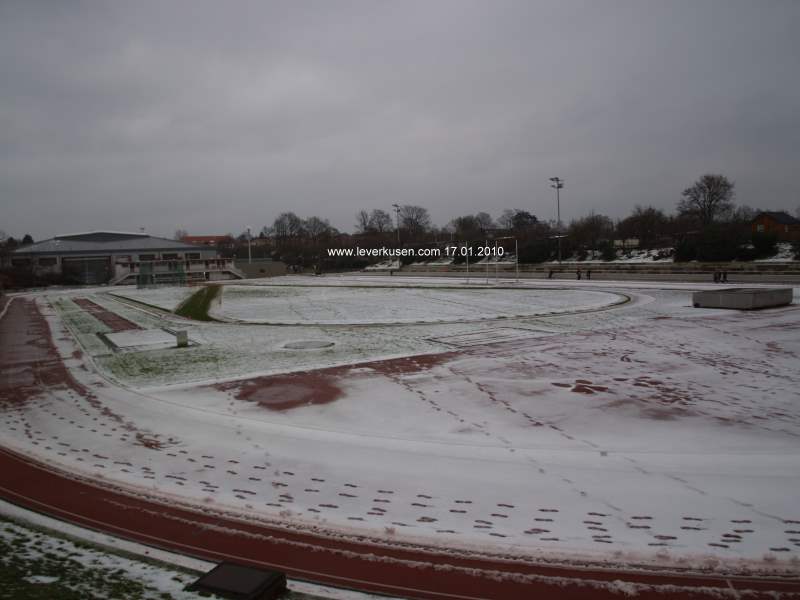 Fritz-Jacobi-Anlage im Schnee