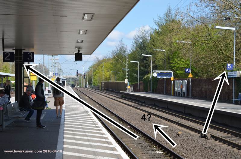 Bahnhof Mitte, Gleis 4?
