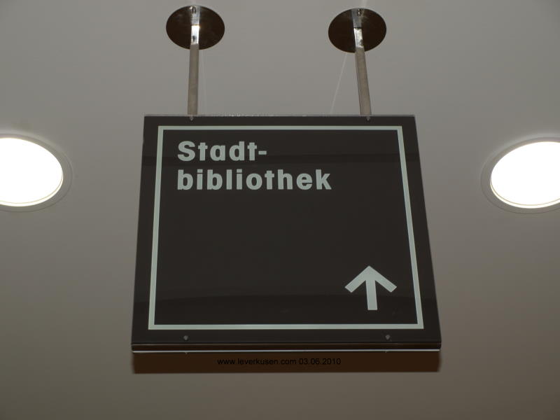 Stadtbibliothek, Wegweiser
