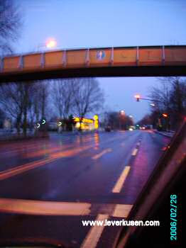 Willy-Brandt-Ring im Regen