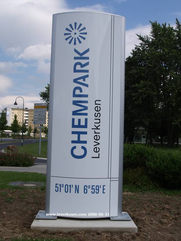 Schild Chempark
