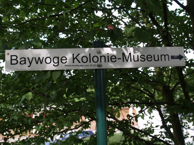 Wegweiser Koloniemuseum