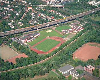 Luftbild Kurt-Rieß-Anlage und Stadtpark