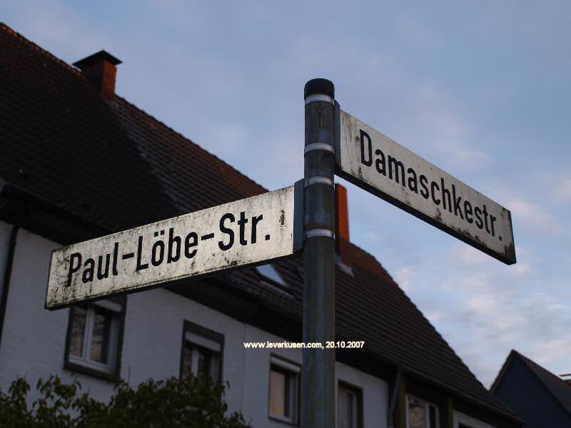 Foto der Paul-Löbe-Str.: Straßenschild Paul-Löbe-Str.