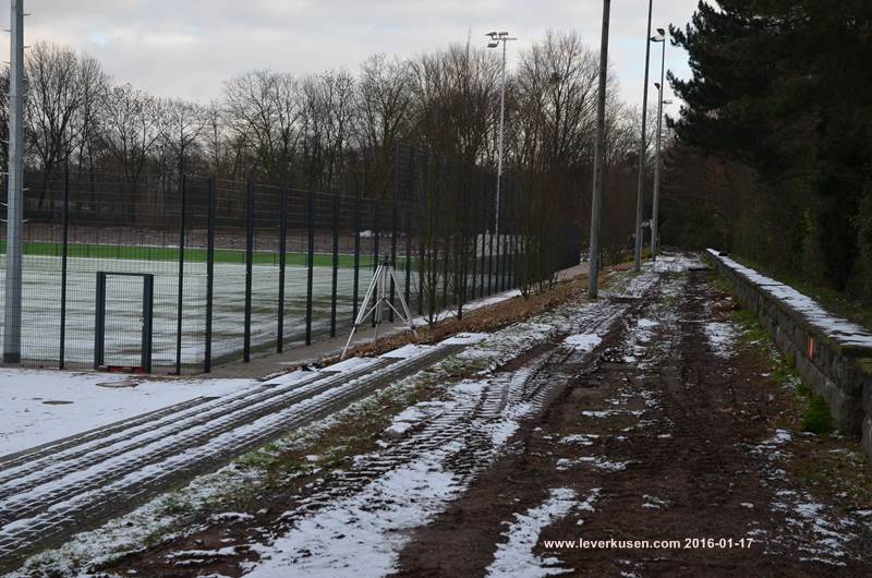 Kurt-Rieß-Anlage, Tribünenreste