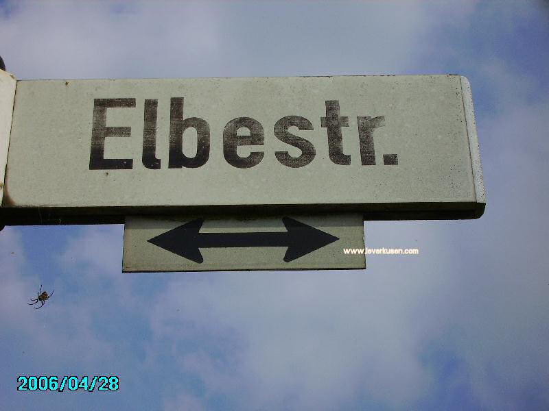 Foto der Elbestr.: Straßenschild Elbestr.