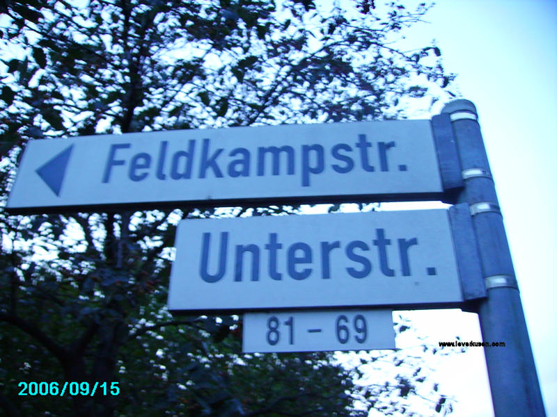 Foto der Feldkampstr.: Straßenschild Feldkampstraße