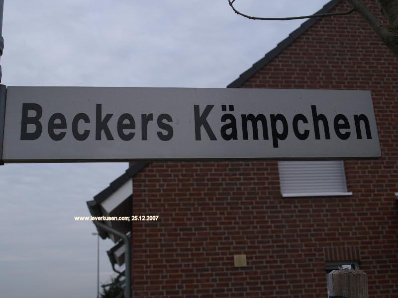 Foto der Beckers Kämpchen: Beckers Kämpchen