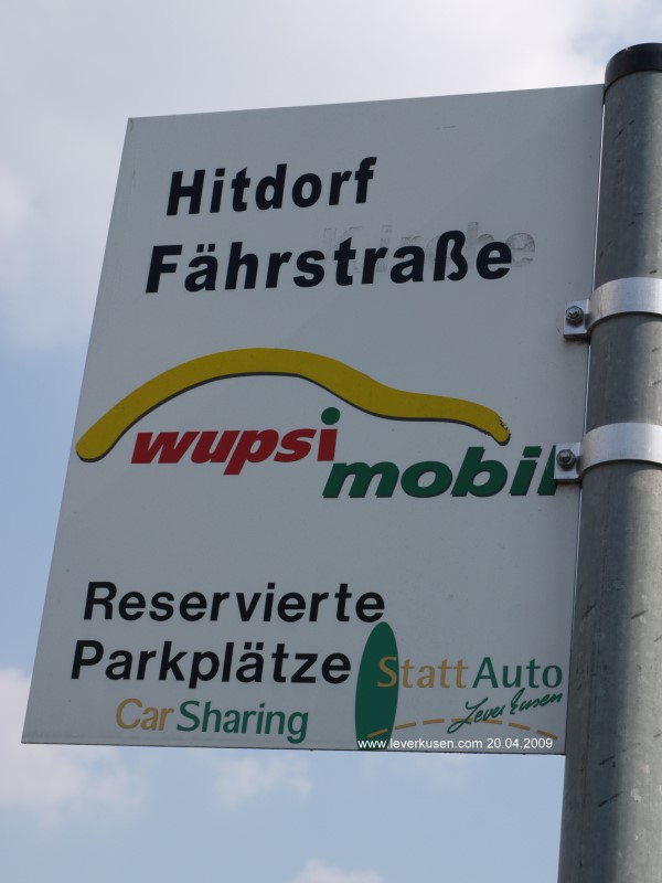 Foto der Fährstr.: WupsiMobil/CarSharing