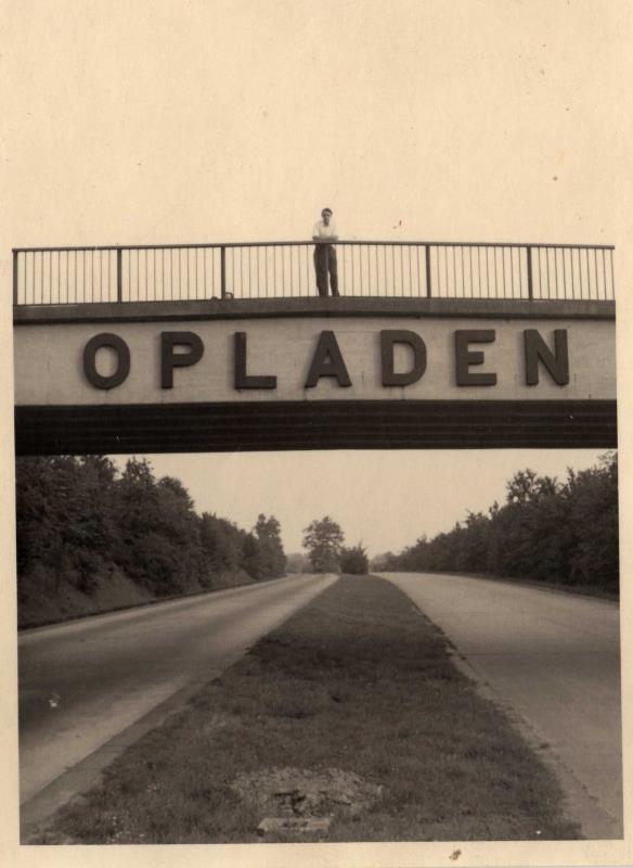 Foto der Am Birkenberg: Autobahnbrücke 1947