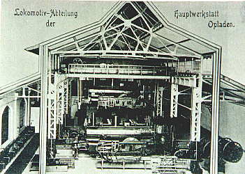 Ausbesserungswerk Opladen 1905/10 (26 k)