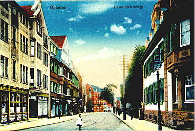 Postkarte Düsseldorfer Str.