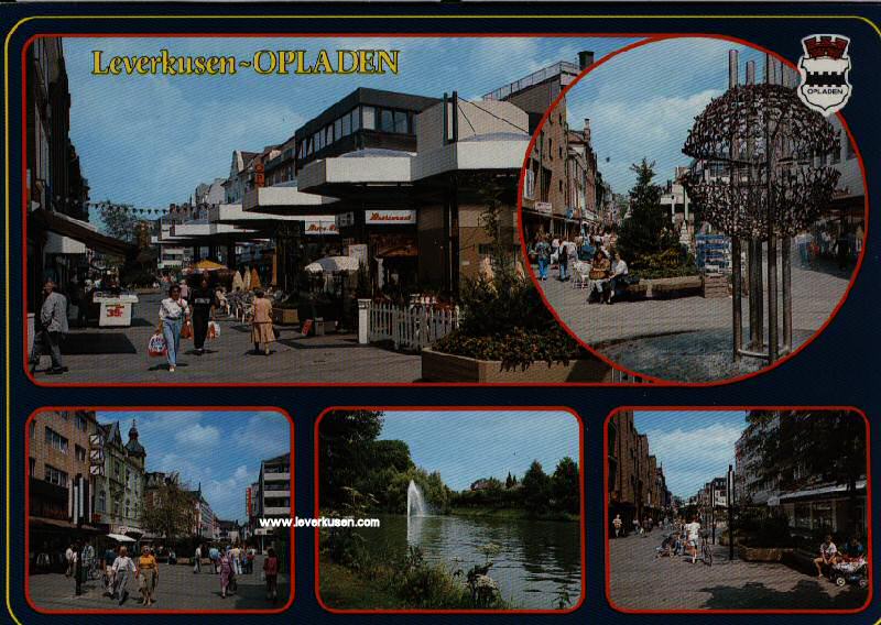 Leverkusen, Postkarte: 5fach Karte