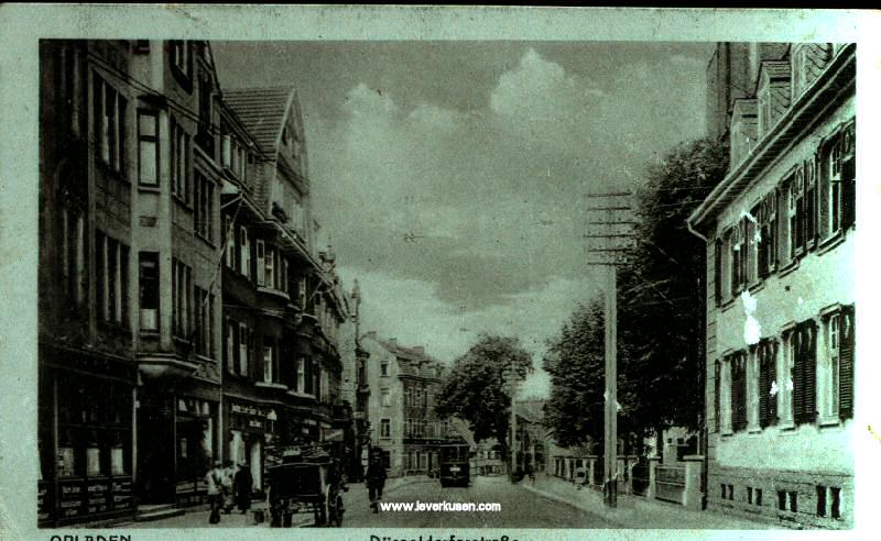 Postkarte Düsseldorfer Straße