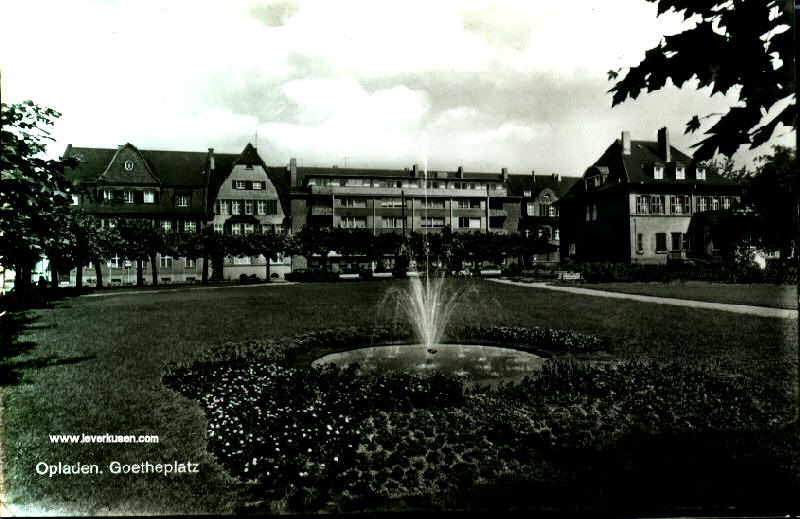 Foto der Goetheplatz: Postkarte Goetheplatz