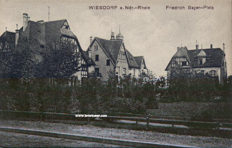 Foto der Friedrich-Bayer-Platz: Poskarte Friedrich-Bayer-Platz