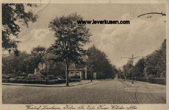 Foto der Kaiser-Wilhelm-Allee: Kaiser-Wilhelm-Allee am Löwen