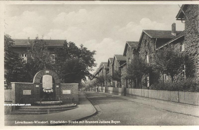 Foto der Elberfelder Str.: Postkarte Kolonie I