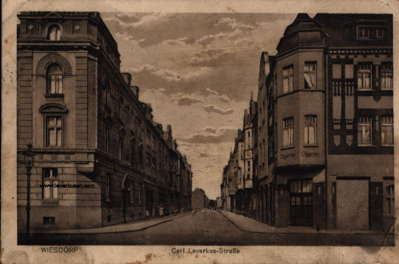 Postkarte Carl-Leverkus-Straße